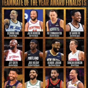 开云登录入口地址-NBA官宣最佳队友奖候选名单：塔图姆领衔 布伦森&amp;amp;贝恩在列